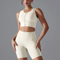 Ensemble Short Brassière Maintien Fort - Suprem | Yogaova