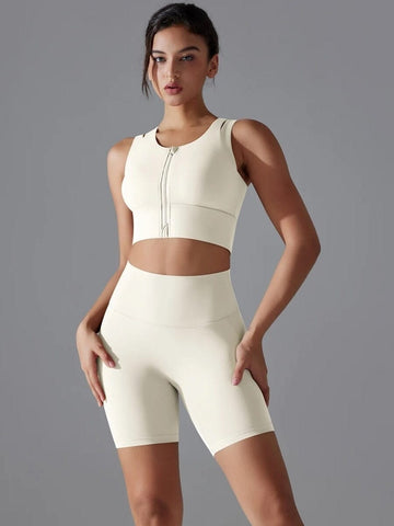 Ensemble Short Brassière Maintien Fort - Suprem | Yogaova