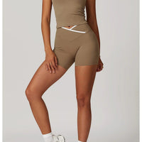 Ensemble Short et Brassière Modelant | Yogaova
