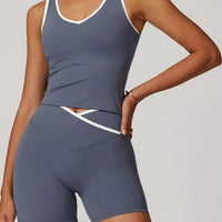 Ensemble Short et Brassière Modelant | Yogaova