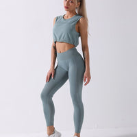 Ensemble Sport 2 pièces Legging et Top | Yogaova