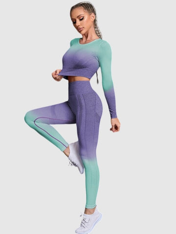 Ensemble Sport Dégradé - QueenFit | Yogaova