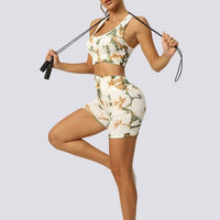 Ensemble Sport Imprimé Tie Dye | Yogaova