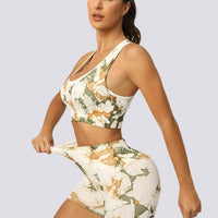 Ensemble Sport Imprimé Tie Dye | Yogaova
