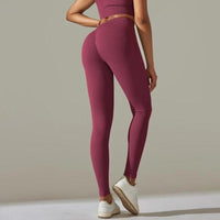 Ensemble Sport Legging Côtelé et Top Zippé | Yogaova