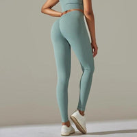 Ensemble Sport Legging Côtelé et Top Zippé | Yogaova