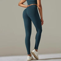 Ensemble Sport Legging Côtelé et Top Zippé | Yogaova