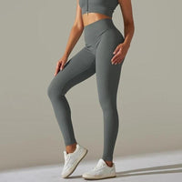 Ensemble Sport Legging Côtelé et Top Zippé | Yogaova