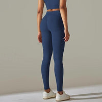 Ensemble Sport Legging Côtelé et Top Zippé | Yogaova