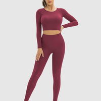 Ensemble Sport Legging et Crop Top | Yogaova