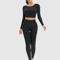Ensemble Sport Legging et Crop Top | Yogaova
