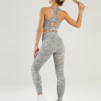Ensemble Sport Legging et Soutien-Gorge Camouflage | Yogaova