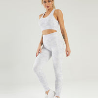 Ensemble Sport Legging et Soutien-Gorge Camouflage | Yogaova