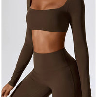 Ensemble Sport Legging Évasé Push Up | Yogaova