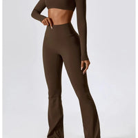 Ensemble Sport Legging Évasé Push Up | Yogaova