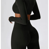 Ensemble Sport Legging Évasé Push Up | Yogaova