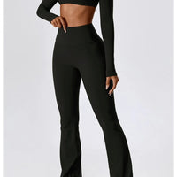 Ensemble Sport Legging Évasé Push Up | Yogaova