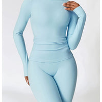 Ensemble Sport Legging T-Shirt Manches Longues - DynamoDiva | Yogaova