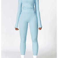 Ensemble Sport Legging T-Shirt Manches Longues - DynamoDiva | Yogaova