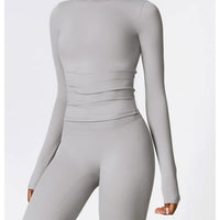 Ensemble Sport Legging T-Shirt Manches Longues - DynamoDiva | Yogaova