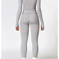 Ensemble Sport Legging T-Shirt Manches Longues - DynamoDiva | Yogaova