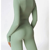 Ensemble Sport Legging T-Shirt Manches Longues - DynamoDiva | Yogaova