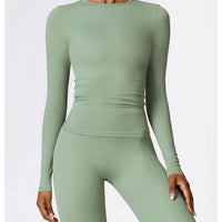 Ensemble Sport Legging T-Shirt Manches Longues - DynamoDiva | Yogaova