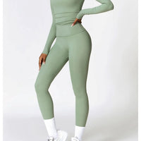 Ensemble Sport Legging T-Shirt Manches Longues - DynamoDiva | Yogaova