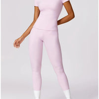 Ensemble Sport Legging T-Shirt - PowerLiftGirl | Yogaova