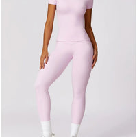 Ensemble Sport Legging T-Shirt - PowerLiftGirl | Yogaova
