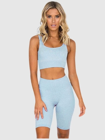 Ensemble Sport Plissé - Sara | Yogaova
