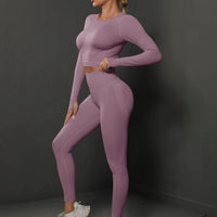 Ensemble Sport Push Up, Legging et Crop Top - BodySculpt | Yogaova