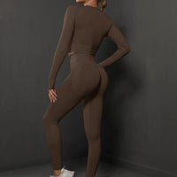 Ensemble Sport Push Up, Legging et Crop Top - BodySculpt | Yogaova