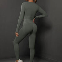 Ensemble Sport Push Up, Legging et Crop Top - BodySculpt | Yogaova