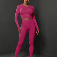 Ensemble Sport Push Up, Legging et Crop Top - BodySculpt | Yogaova