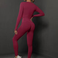Ensemble Sport Push Up, Legging et Crop Top - BodySculpt | Yogaova