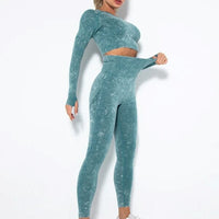 Ensemble Sport Push Up Texturé | Yogaova