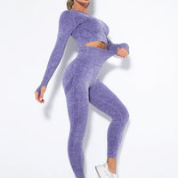 Ensemble Sport Push Up Texturé | Yogaova