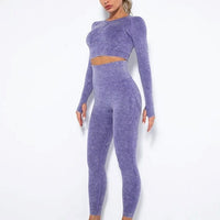 Ensemble Sport Push Up Texturé | Yogaova