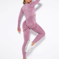 Ensemble Sport Push Up Texturé | Yogaova