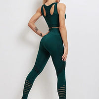 Ensemble Sport Sans Couture, Legging et Brassière | Yogaova