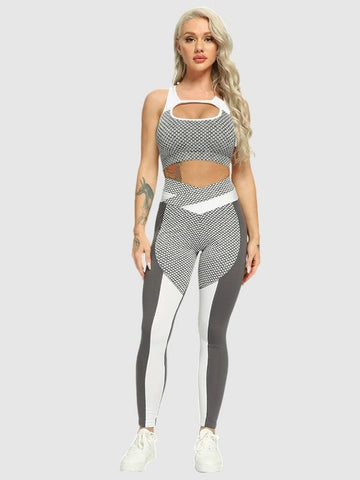 Ensemble Sport Sculptant, Legging Push Up et Brassière | Yogaova