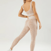 Ensemble Sport Serpent, Legging et Soutien-Gorge | Yogaova