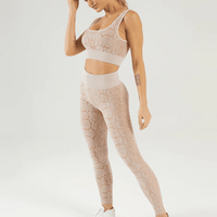 Ensemble Sport Serpent, Legging et Soutien-Gorge | Yogaova