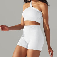 Ensemble Sport - Short et Soutien-Gorge Une Bretelle | Yogaova