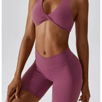 Ensemble Sport Short Sculptant et Soutien-Gorge | Yogaova