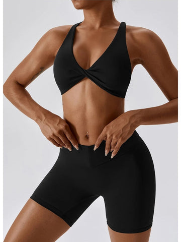 Ensemble Sport Short Sculptant et Soutien-Gorge | Yogaova