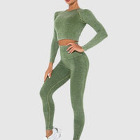 Ensemble Sport Teinté Délavé | Yogaova
