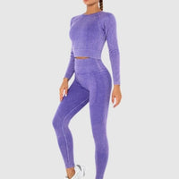 Ensemble Sport Teinté Délavé | Yogaova