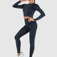 Ensemble Sport Teinté Délavé | Yogaova